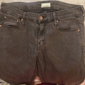 Mother ankle crop jeans